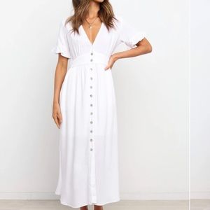 Petal & Pup MIRALOMA DRESS - WHITE